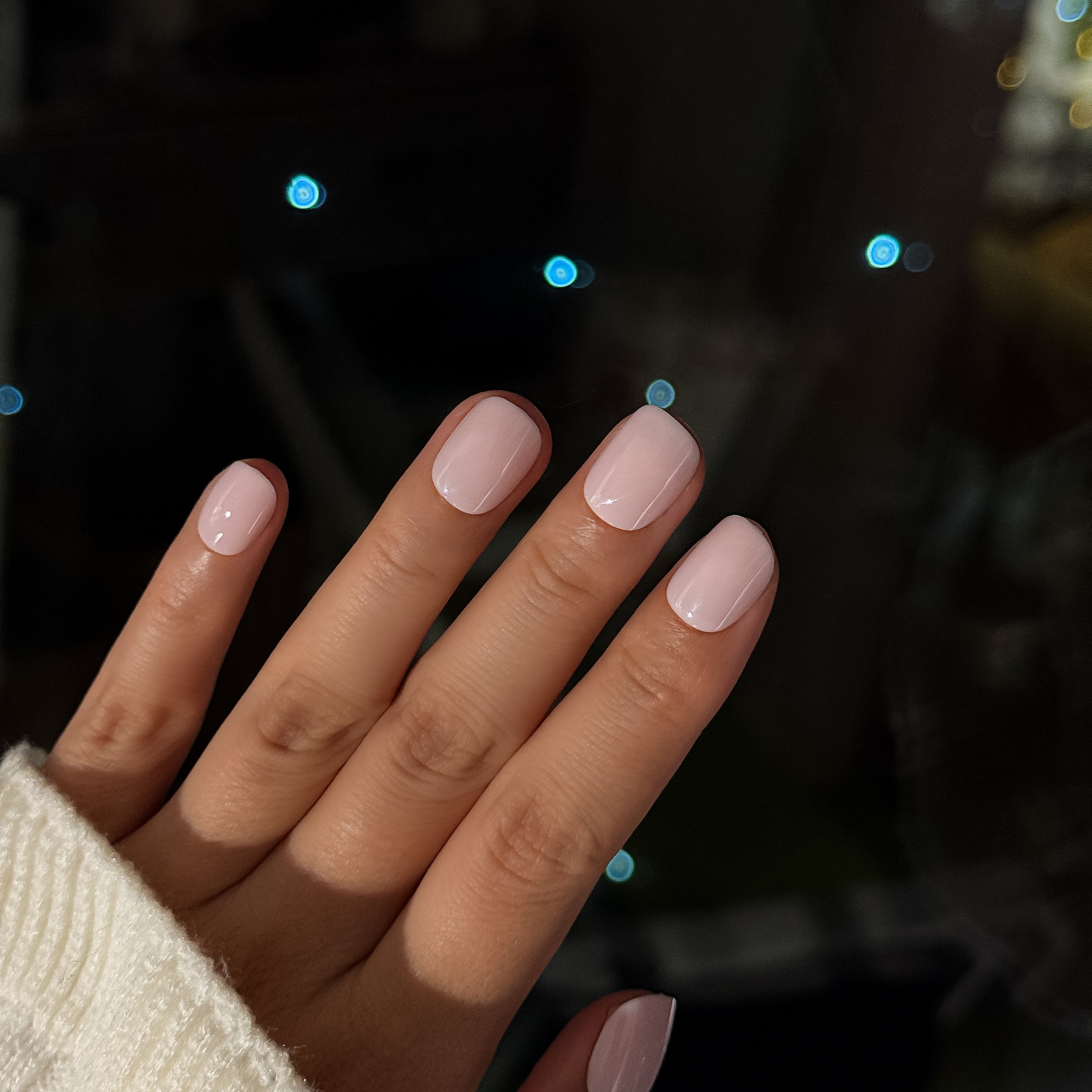 Salon Quality Press-on Nails Kit-Extra-Short Squoval Pink