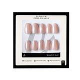 Bare Radiance-Short Round Natural Nude Press-on Nails Kit