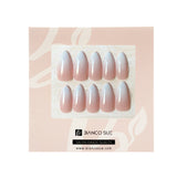 Blush Veil-Medium Almond Subtle Pink Press-on Nails Kit