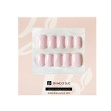 Cherry Blossom-Extra-Short Squoval Pink Press-on Nails Kit