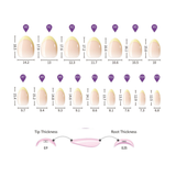 Barely Ivory – Super Short Almond Shape | Salon Quality Press-on Nails Kit – Creamy Off-White Nails