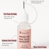 Bianco Sue Gel Glue & Press-On Nail Glue Remover Set