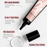 Bianco Sue Gel Glue & Press-On Nail Glue Remover Set