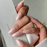 Hailey's | Salon Quality Press-on Nail Kit | Medium Almond Pink Press-on Nails Kit