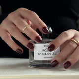 Merlot Noir -Extra Short Squoval Shape