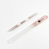Crystal Nail File & Cuticle Pusher Set