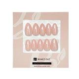 Pink Milk | Salon Quality Press-on Nails Kit – Short Almond Soft Nude Pink