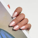 Rosy Sheen-Short Almond Blush-Pink Press-on Nails Kit