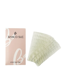 Sticky Nail Tabs for easy application of press-on nails, providing a secure and mess-free alternative to nail glue.
