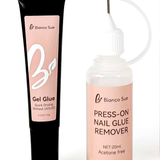 Bianco Sue Gel Glue & Press-On Nail Glue Remover Set